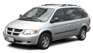 Коврики EVA Dodge Caravan IV (2001-2007) (задний диван)*
